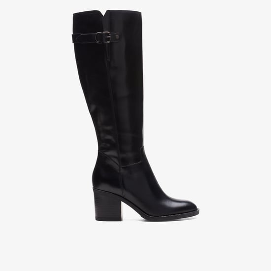 Mascarpone 2 Up Schwarze Lederstiefel - Image 1