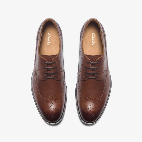 Banstead Tipp Tan Leder Schuhe - Image 6