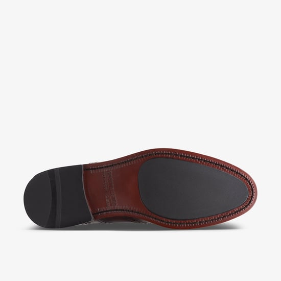 Craftdean Flügel-Brogue Schuhe aus dunkelbraunem Leder - Image 3