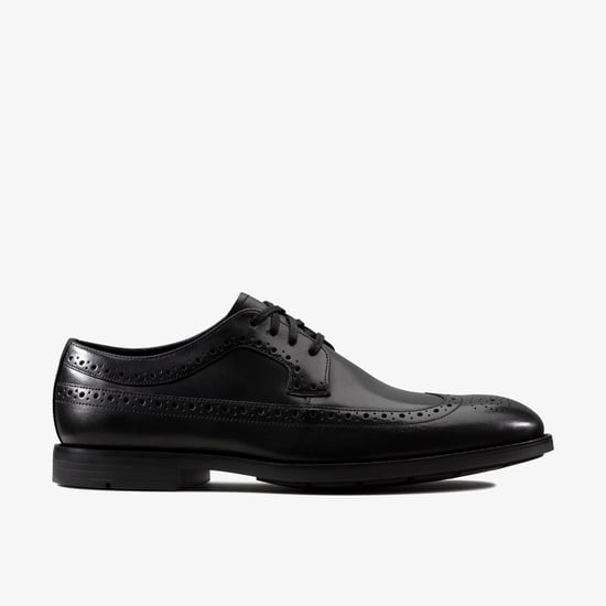 Ronnie Limit Schwarze Leder Schuhe - Image 1