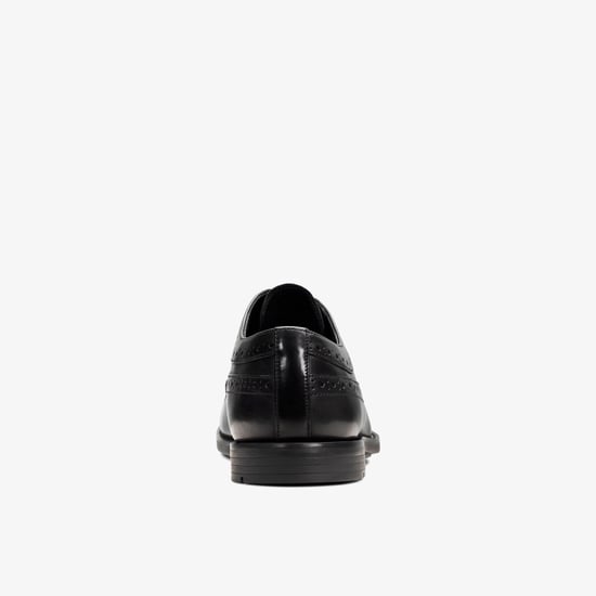 Ronnie Limit Schwarze Leder Schuhe - Image 5