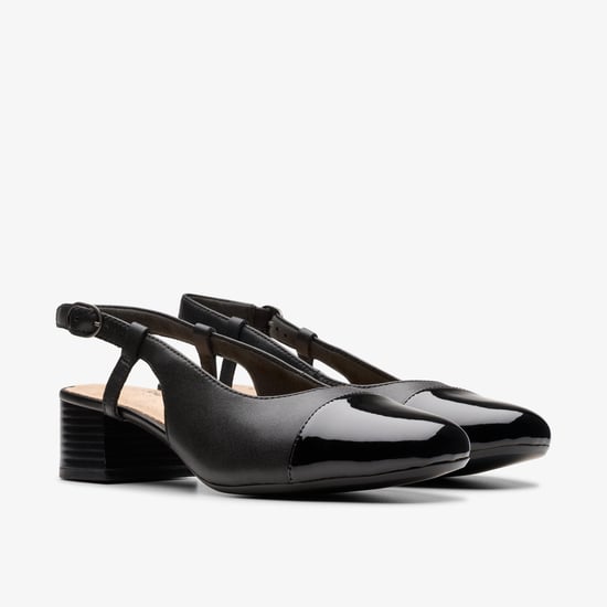 Marilyn Rose Schwarze Kombi Schuhe - Image 4
