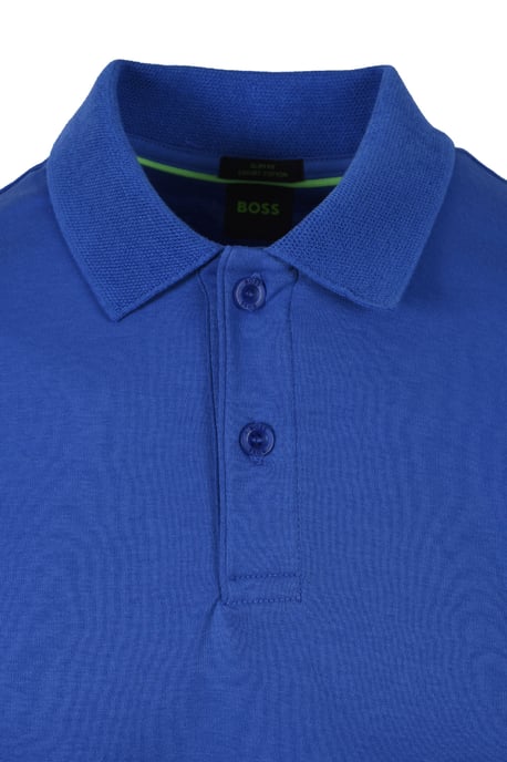 Boss Green Polo Zone Medium Blue - Image 2