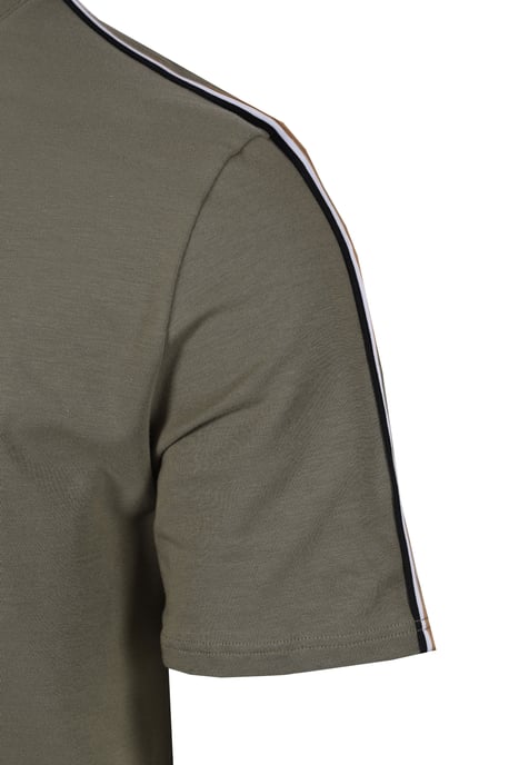 BOSS Unique T-Shirt Open Green - Image 3