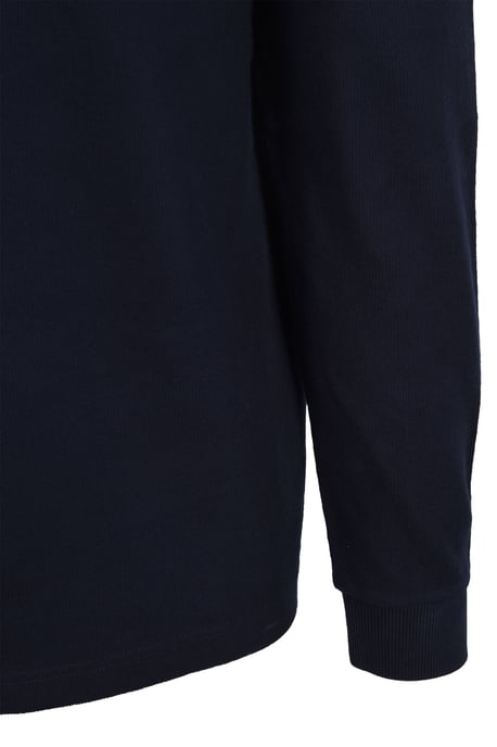 Boss Orange Explorer Long Sleeve T-Shirt Dark Blue - Image 3