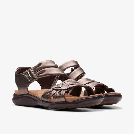 Kitly Ave Bronze Leder-Sandalen - Image 4
