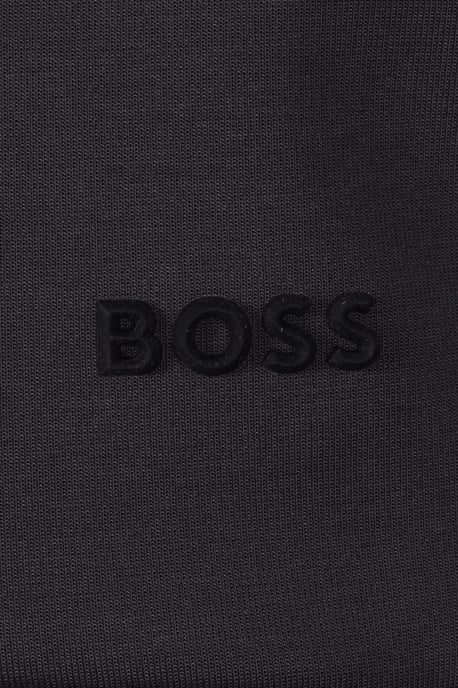 BOSS Green F Zone Track Top Dark Grey - Image 3