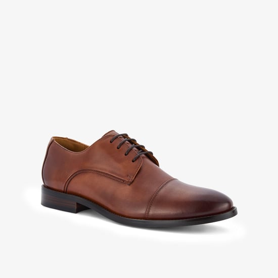 Banstead-Cap Schuhe aus braunem Leder - Image 4