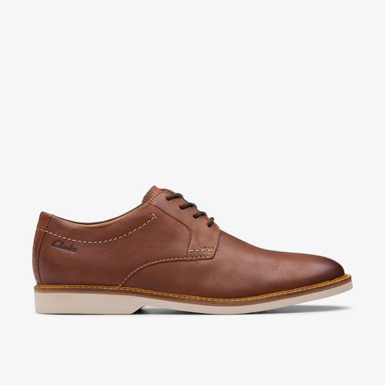 Atticus LTLace Dunkelbraune Leder-Schuhe - Image 1