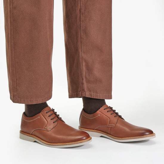 Atticus LTLace Dunkelbraune Leder-Schuhe - Image 2