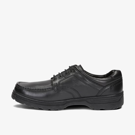Line Shore Schwarze Leder Schuhe - Image 2