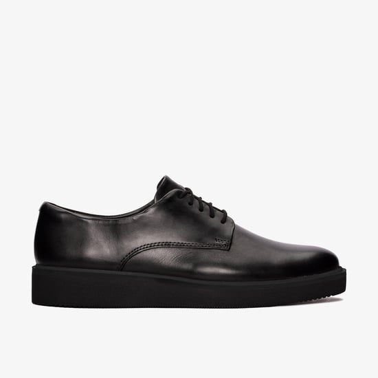 Glickly Derby 2 Schwarze Lederschuhe - Image 1
