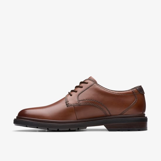 Burchill Derby Dunkelbraune Lederschuhe - Image 2