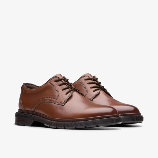 Burchill Derby Dunkelbraune Lederschuhe - Image 4