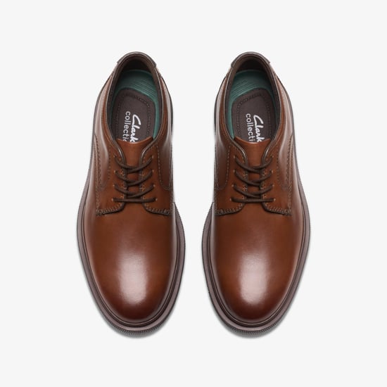 Burchill Derby Dunkelbraune Lederschuhe - Image 6
