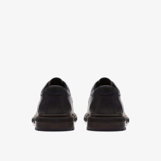 Burchill Derby schwarze Lederschuhe - Image 5