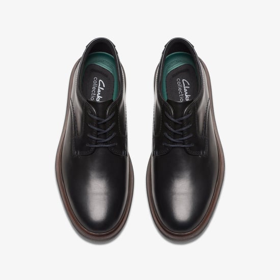 Burchill Derby schwarze Lederschuhe - Image 6