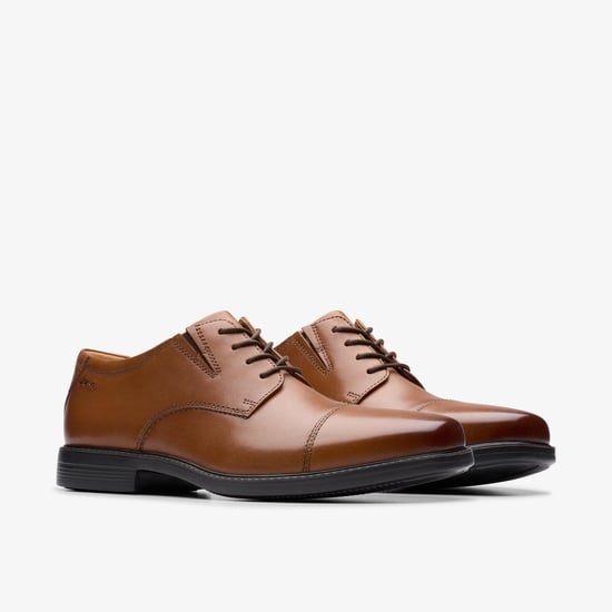 Cosgrove Cap Dunkelbraune Leder-Schuhe - Image 4