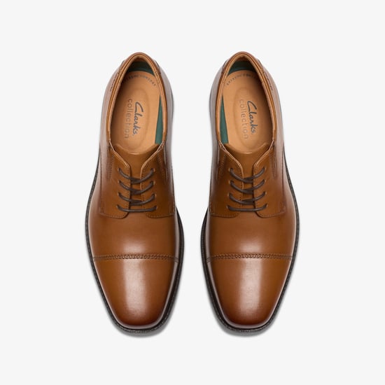 Cosgrove Cap Dunkelbraune Leder-Schuhe - Image 6