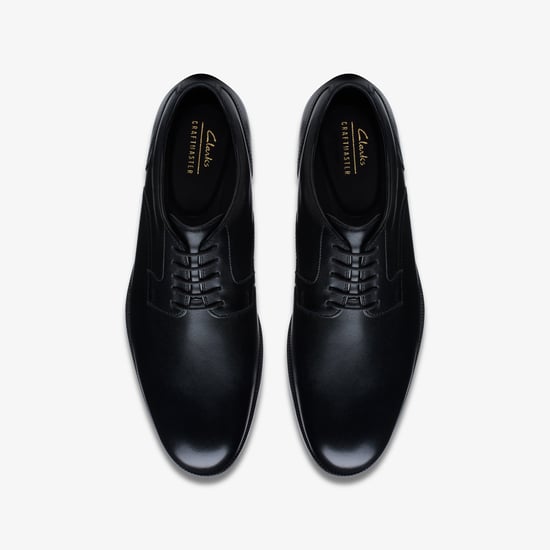 Craftdean Spitze Schwarze Lederschuhe - Image 6