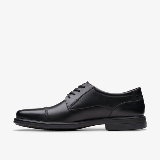 Wenham Cap II Schwarze Leder Schuhe - Image 2