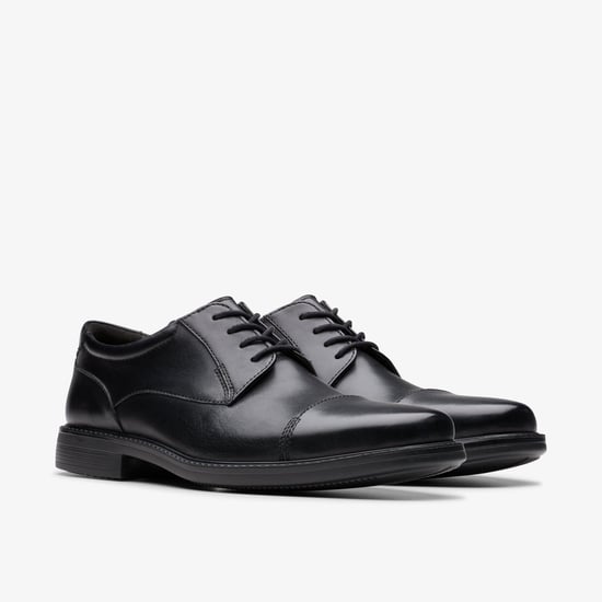 Wenham Cap II Schwarze Leder Schuhe - Image 4