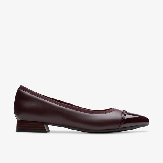 Natalyn Dusk Merlot Leder Schuhe - Image 1