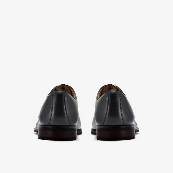 Banstead Spitze Schwarze Leder Schuhe - Image 5