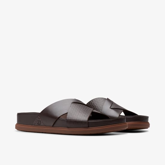 Torford Cross braune Leder-Sandalen - Image 6