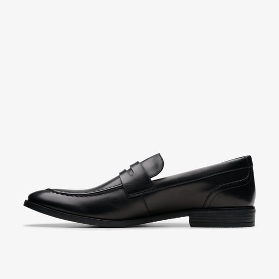 Brandon Schritt Schwarze Lederschuhe - Image 3