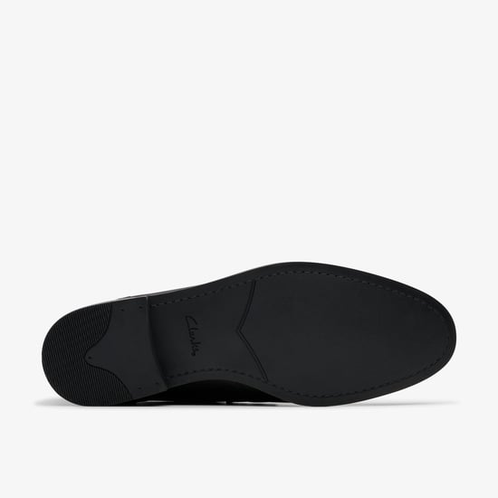 Brandon Schritt Schwarze Lederschuhe - Image 4