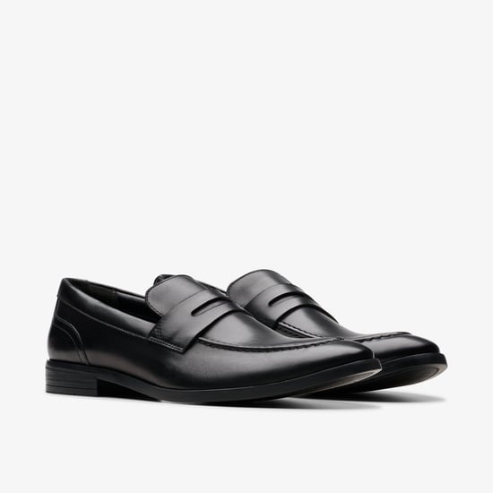 Brandon Schritt Schwarze Lederschuhe - Image 5