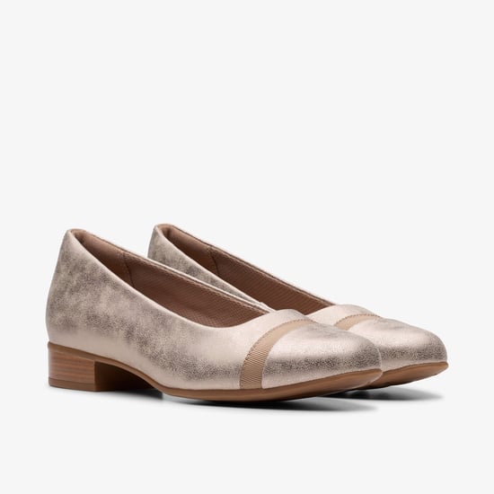 Juliet Monte Taupe Metallic Schuhe - Image 4