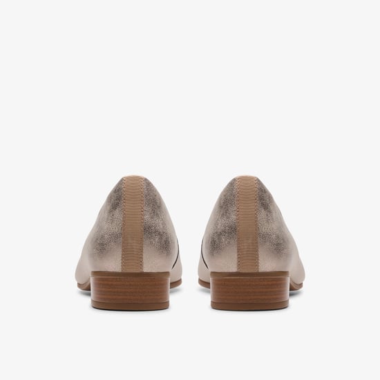 Juliet Monte Taupe Metallic Schuhe - Image 5