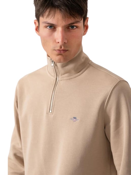 Gant | Herren Shield Halbzip Sweatshirt - Image 3
