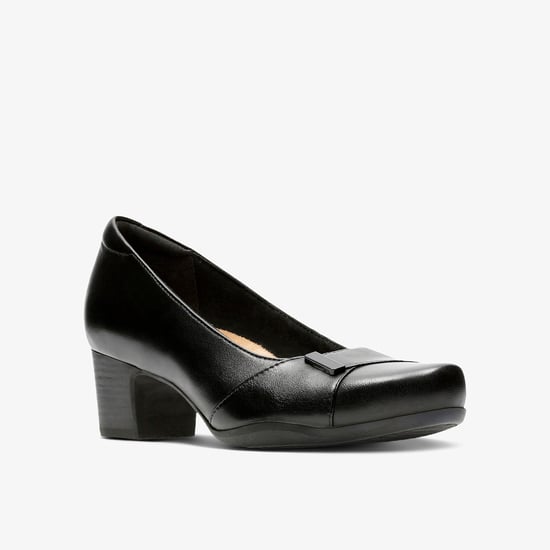 Rosalyn Belle Schwarze Leder Schuhe - Image 3