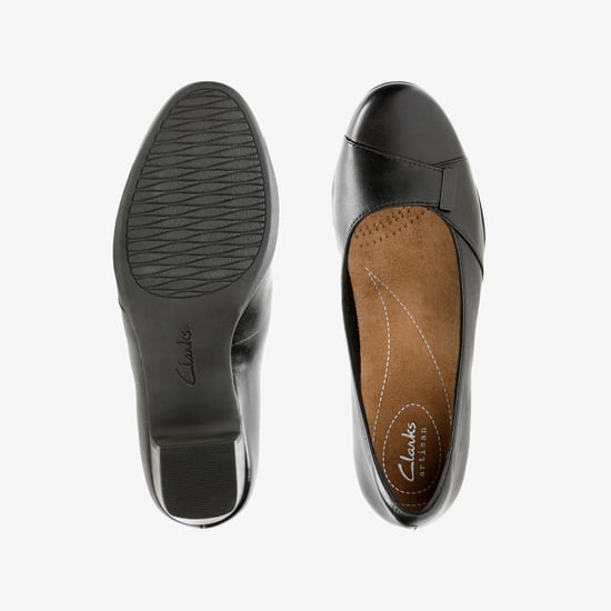 Rosalyn Belle Schwarze Leder Schuhe - Image 6