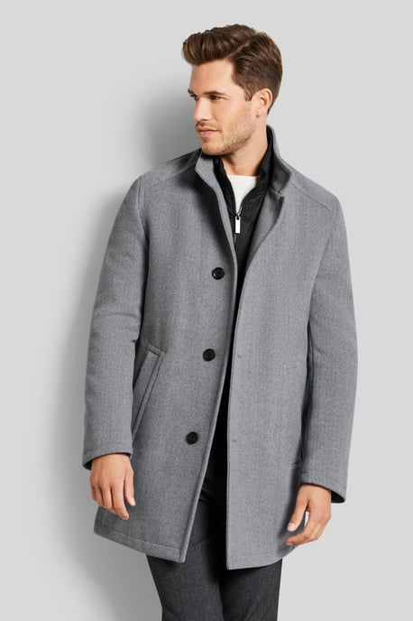 Bugatti Herren Mantel mit Stehkragen - Image 1