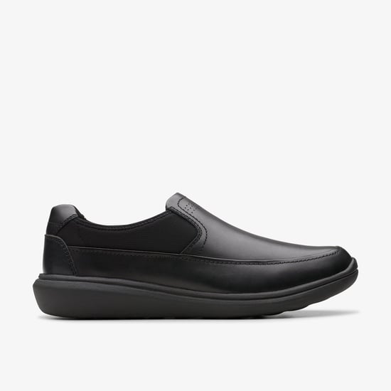 Watchet Schritt Schwarze Lederschuhe - Image 1