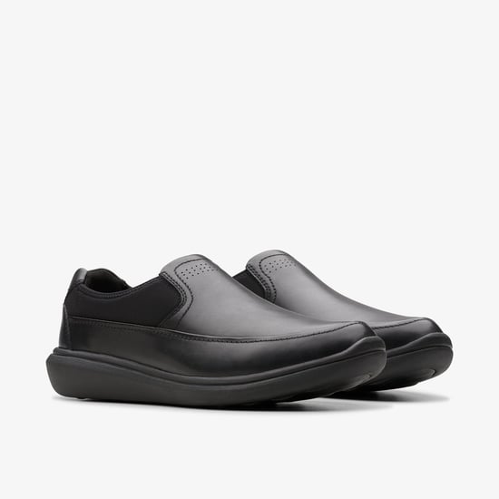 Watchet Schritt Schwarze Lederschuhe - Image 4