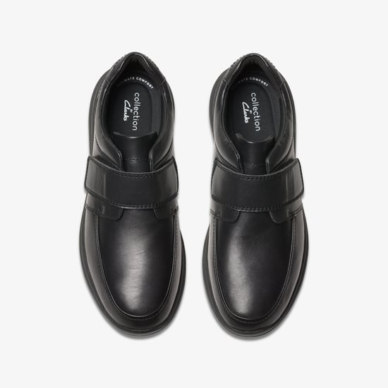 Watchet Riemen Schwarze Leder Schuhe - Image 6