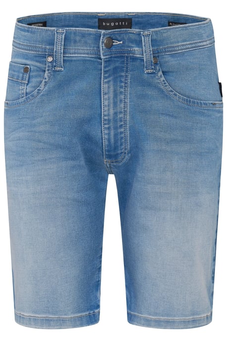 Bugatti Herren Jeans-Bermuda im Used-Wash-Design - Image 3