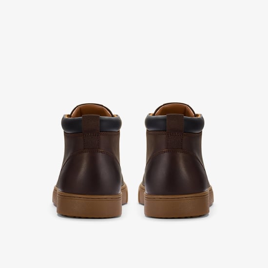 Lockton Mittelbraune Ölige Lederstiefel - Image 4