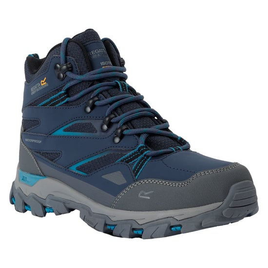 Regatta - Damen Wanderstiefel "Holcombe III" (Marineblau/Pfauenblau) - Image 4
