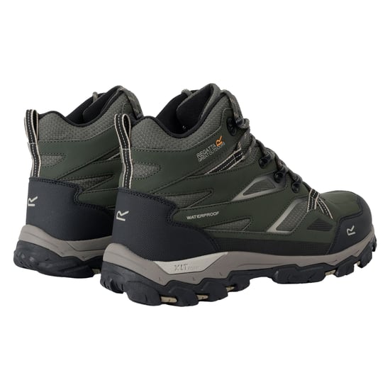 Regatta - Herren Wanderstiefel "Holcombe III" (Dunkel-Khaki/Goldener Sand) - Image 2