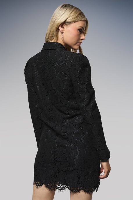 Lace Blazer Dress - Image 3