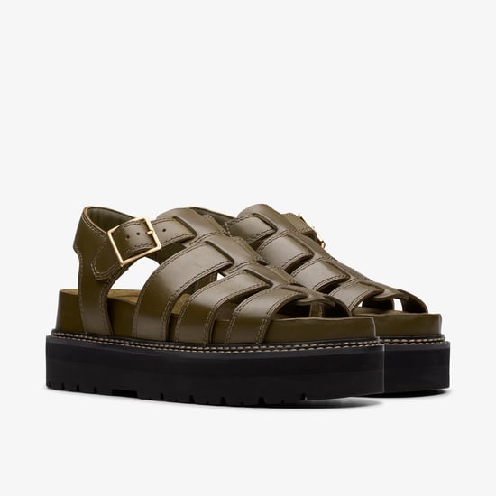 Orianna Twist Dunkeloliven Lea Sandalen - Image 4