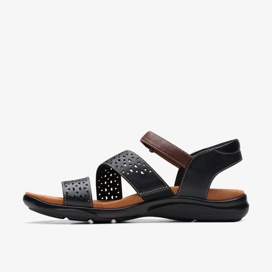 Kitly Way schwarze Leder-Sandalen - Image 2
