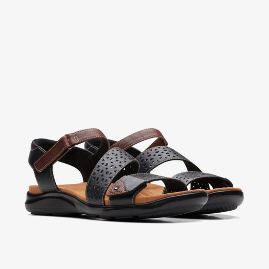 Kitly Way schwarze Leder-Sandalen - Image 4