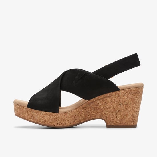 Giselle Taube Schwarze Nubuk-Sandalen - Image 2